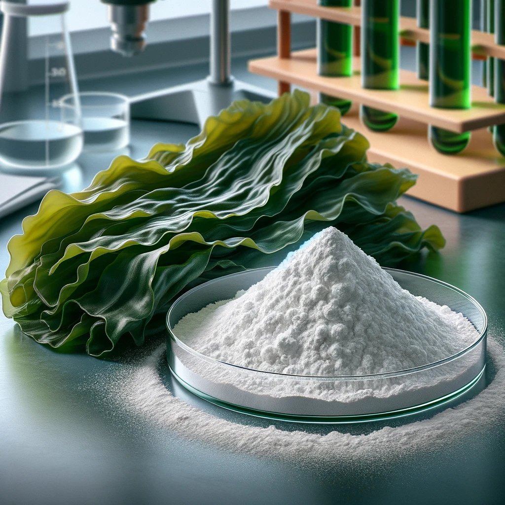 Sodium Alginate Powder, Food Grade Bulk Powder for Thickening 16