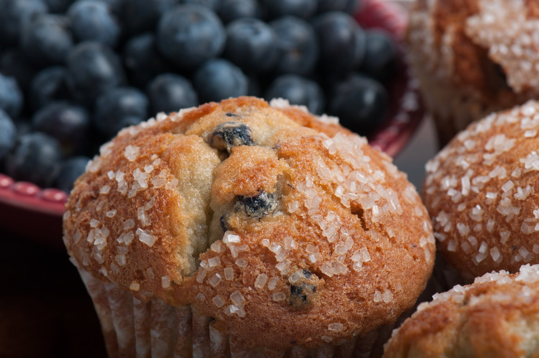 SOUR CREAM BLUEBERRY MUFFINS - Cape Crystal Brands