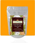 Cape Crystal Locust Bean Gum package on an orange background, premium natural thickener and stabilizer, 2 ounces.