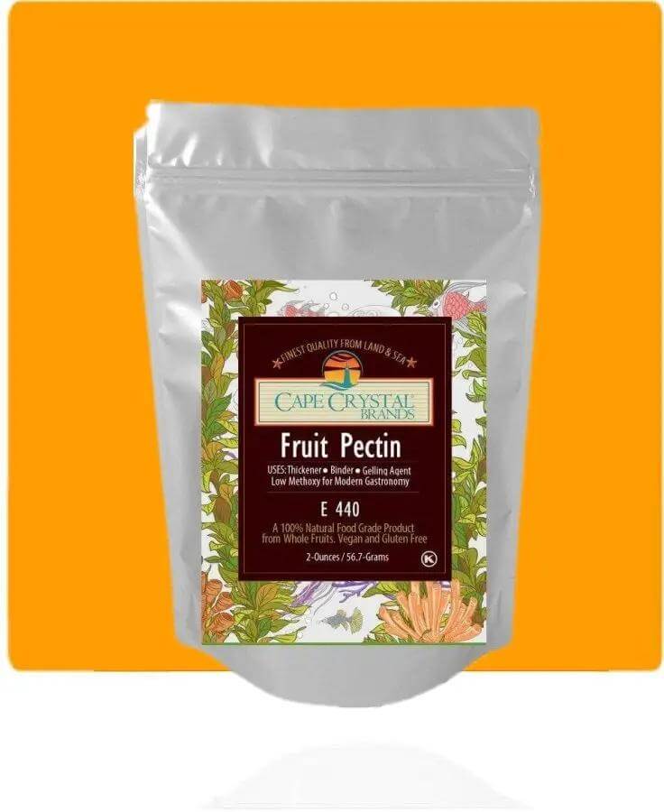 Low Methoxyl (LM) Pectin package - Natural plant-based gelling agent for low-sugar applications derived from apples and citrus peels.