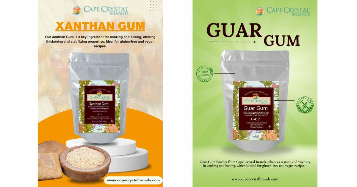A Comprehensive Comparison of Xanthan Gum and Guar Gum