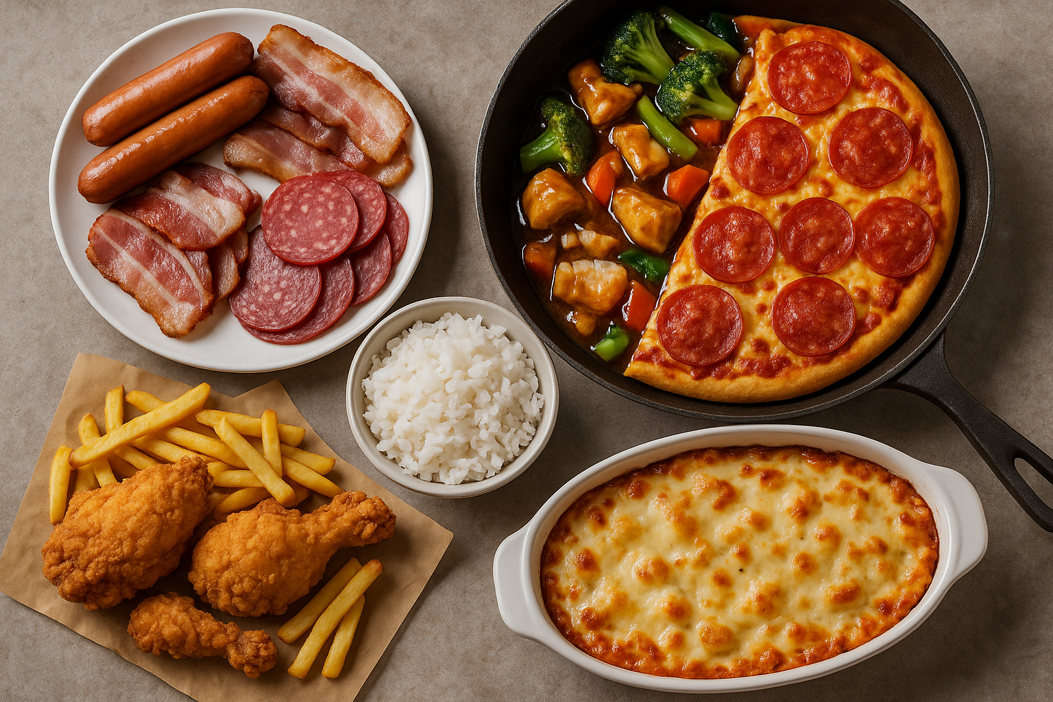 5 Popular Dinner Foods That Cause Inflammation and Weight Gain — According to Food Science
