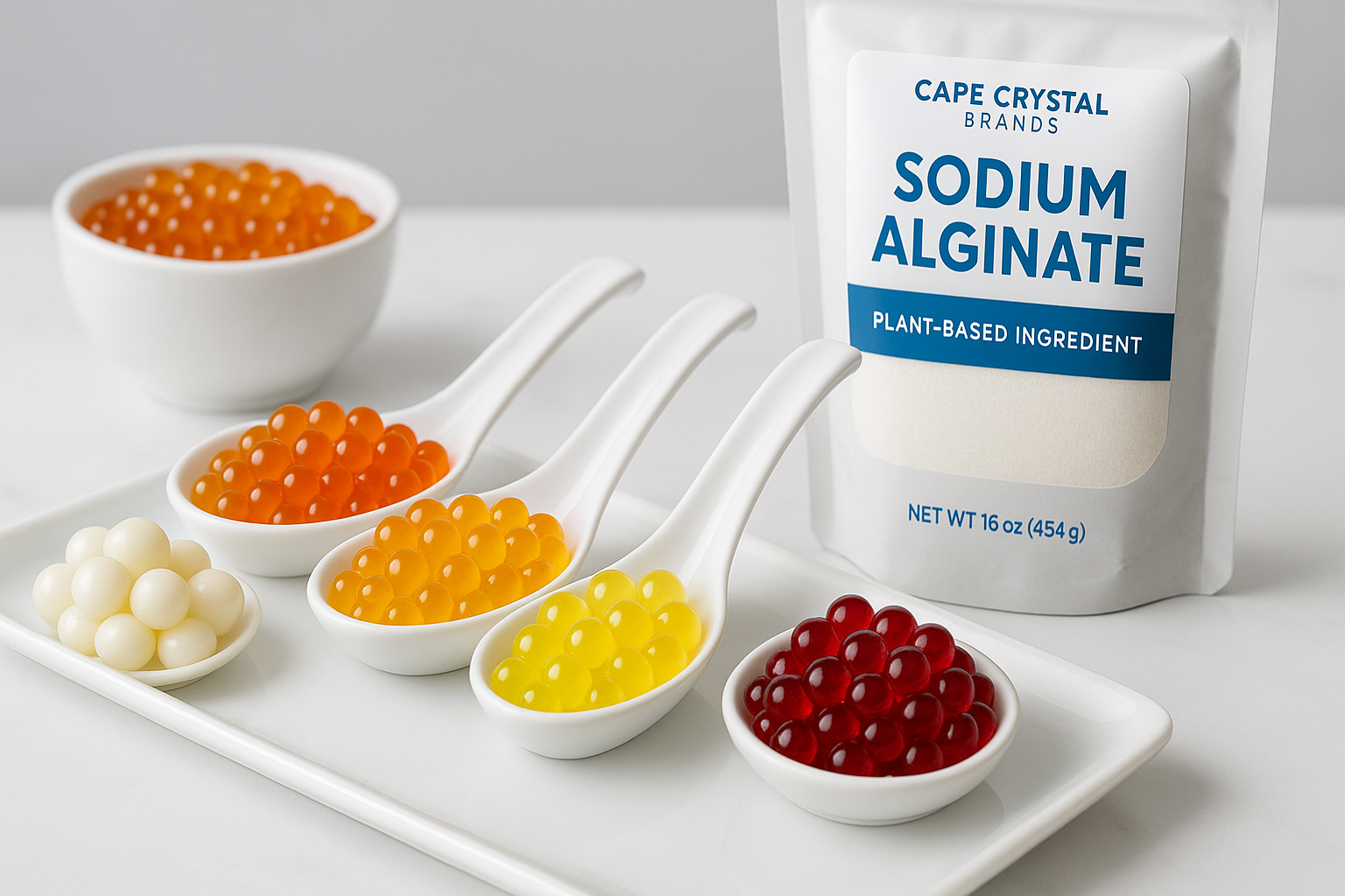 Sodium Alginate: The Backbone of Spherification