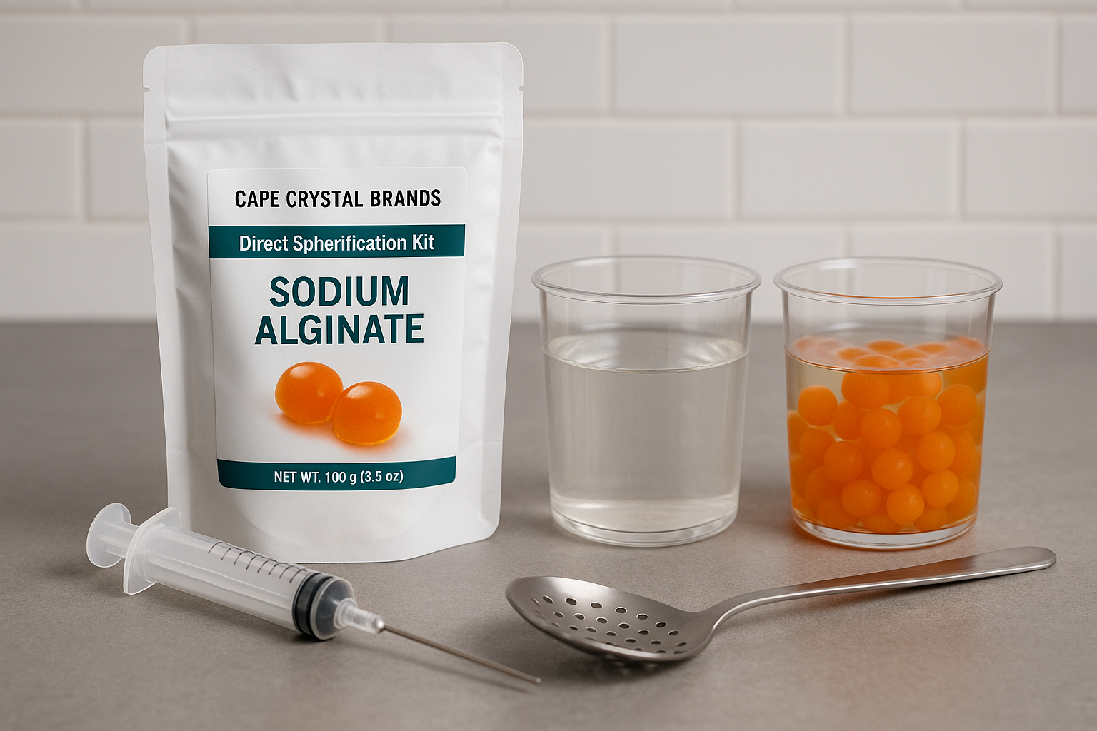 Direct Spherification Kit by Cape Crystal Brands