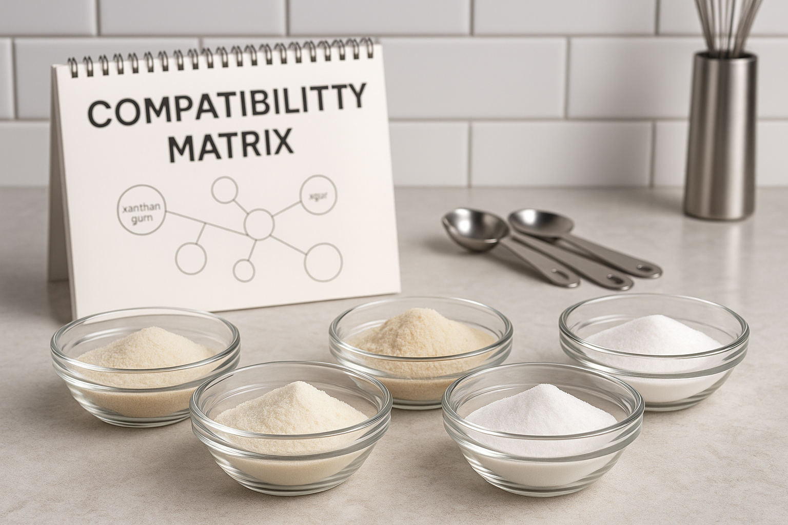 Hydrocolloid Compatibility Matrix: Discover Which Gums and Pectins Work Best Together