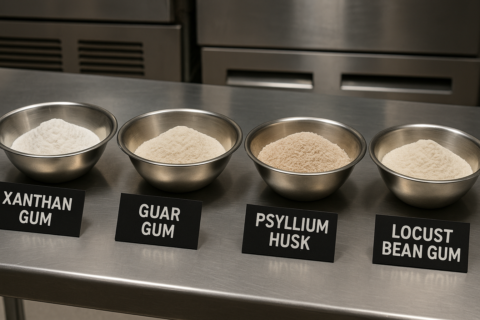 Hydrocolloid Substitution Table: Replacing Xanthan, Guar, Agar & More