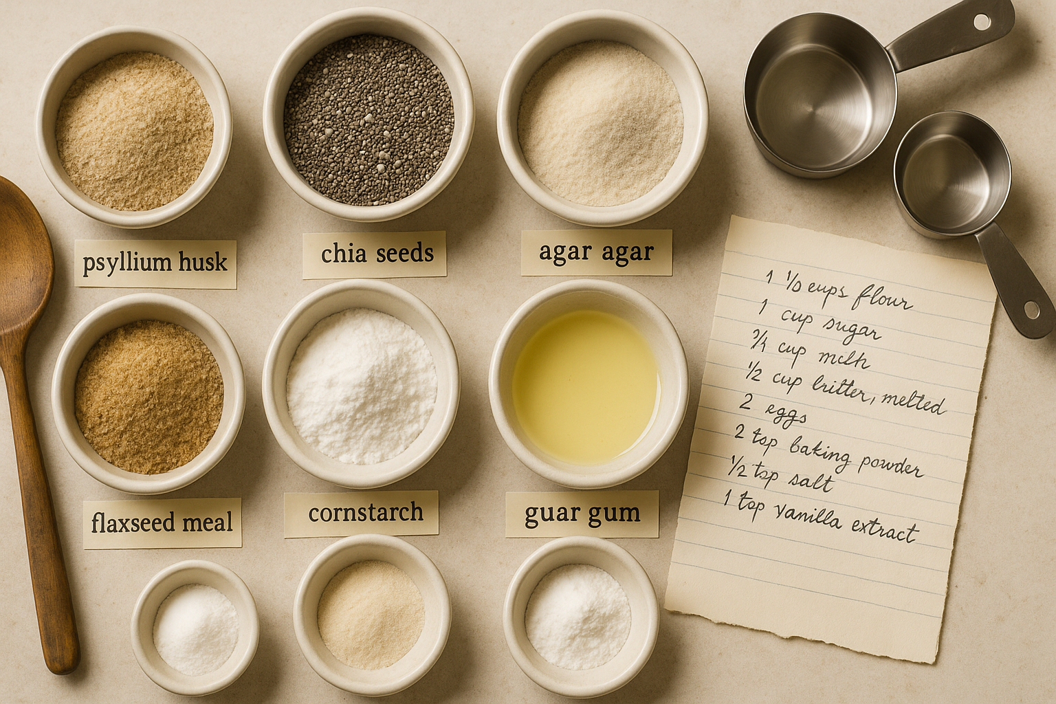 Xanthan Gum Replacement: The Complete Guide