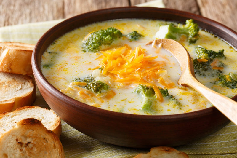 BROCCOLI CHEESE SOUP