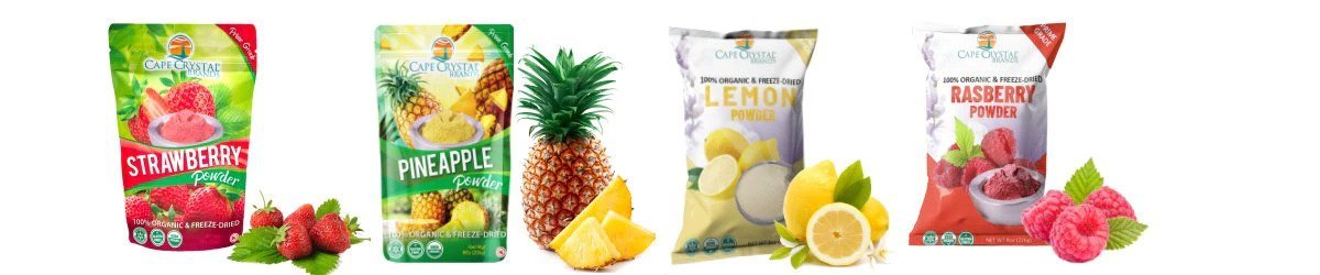 Cape Crystal Brands Freeze Dried Fruit Powders: A Culinary Delight - Cape Crystal Brands