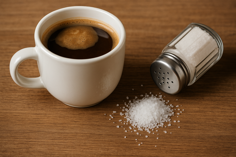 Why Does Salt Change the Flavor of Coffee?