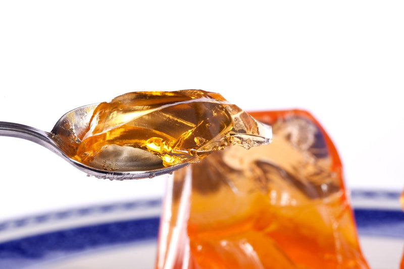 GLISTENING GARDEN DELIGHT: VEGAN FRUIT JELLY