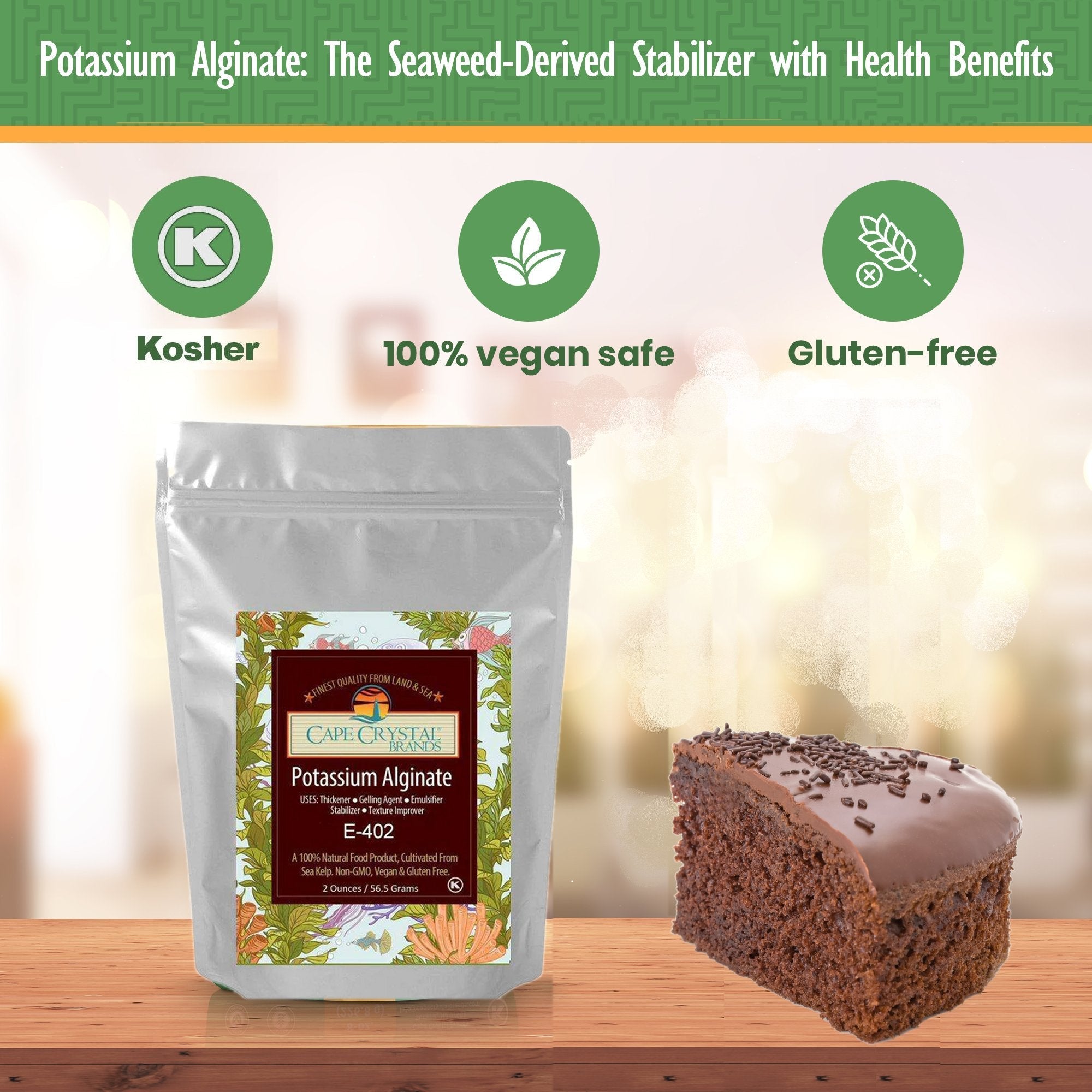 Hydrocolloid: Potassium Alginate - Cape Crystal Brands
