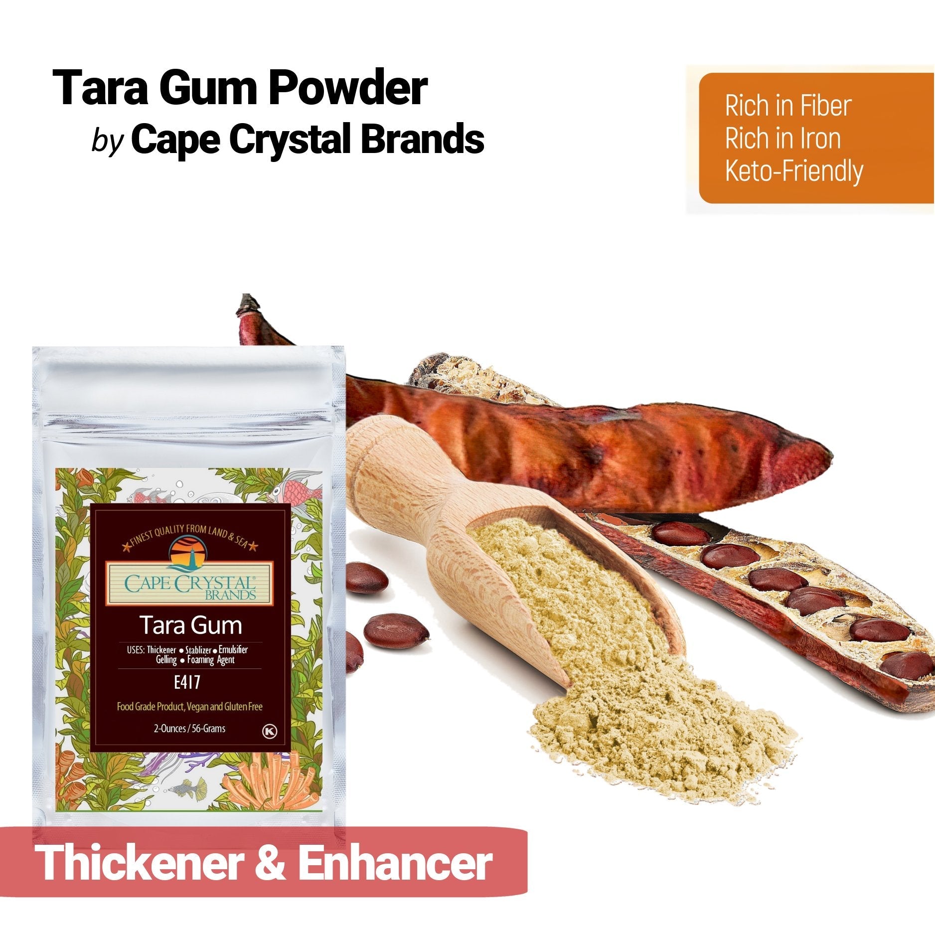 Hydrocolloid: Tara Gum - Cape Crystal Brands