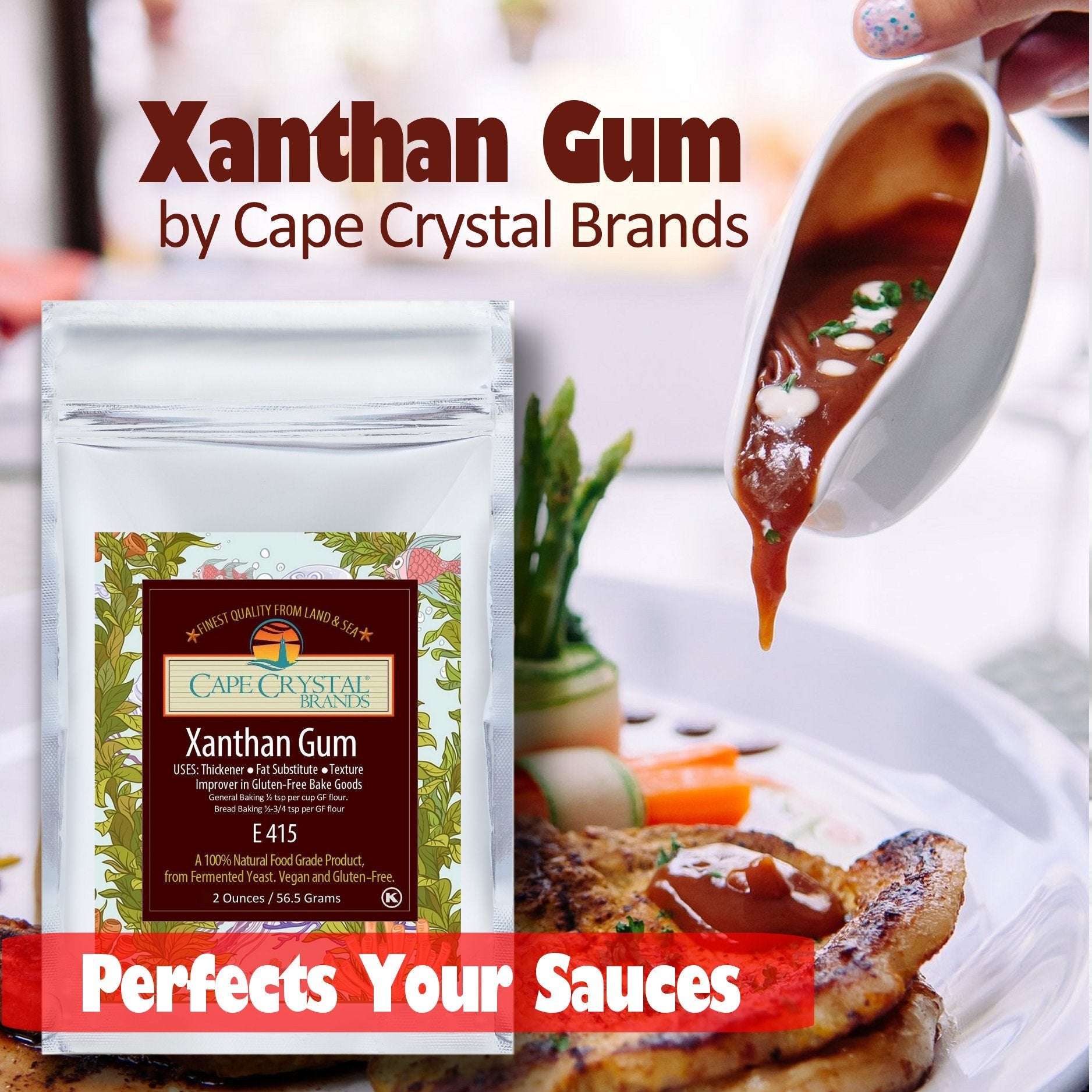 Hydrocolloid: Xanthan Gum - Cape Crystal Brands