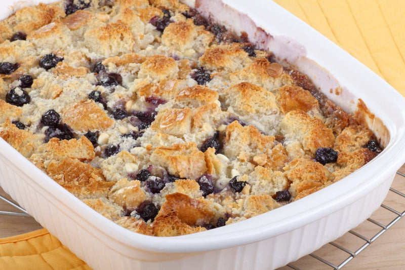 LOW CARB BLUEBERRY COBBLER