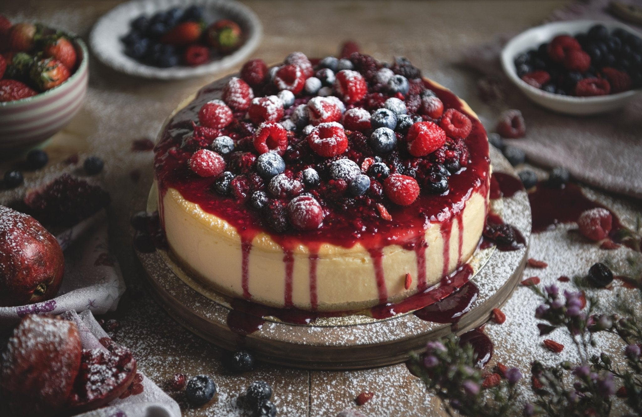 MIXED BERRIES CHEESECAKE - Cape Crystal Brands