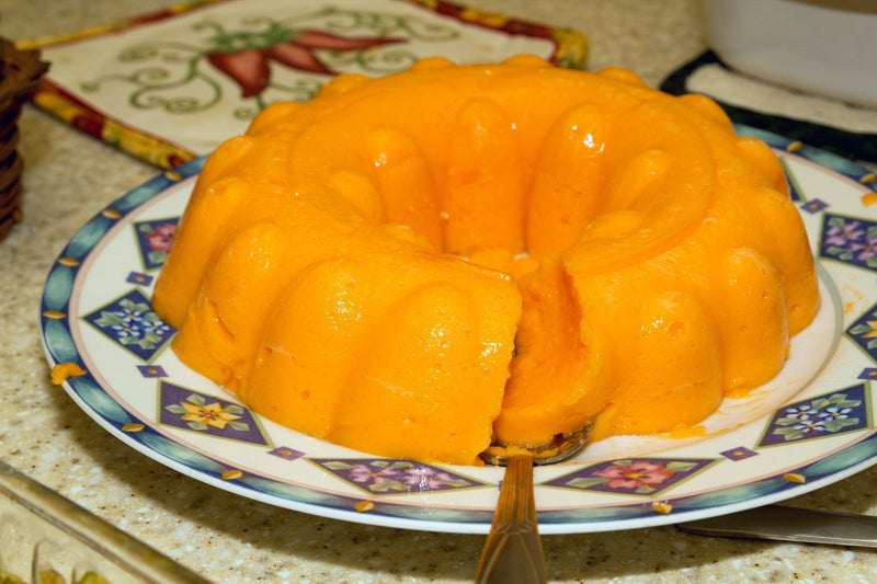 VEGAN ORANGE GELATIN