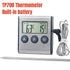 Digital Thermometer with Stainless Steel Probe and Alarm - The Ultimate Kitchen Companion