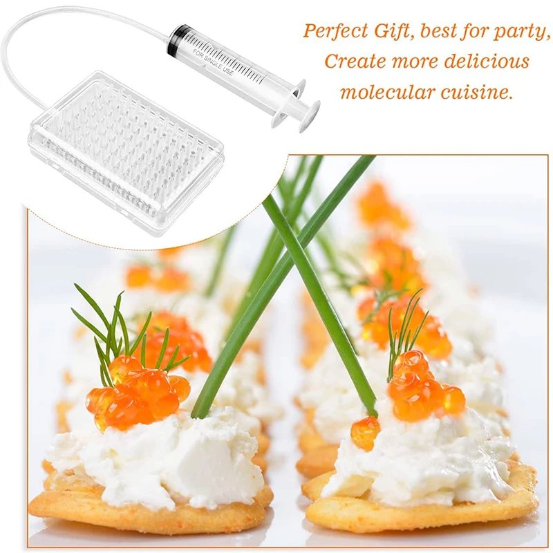 Caviar Maker Kit Spherification Dropper for Molecular Gastronomy