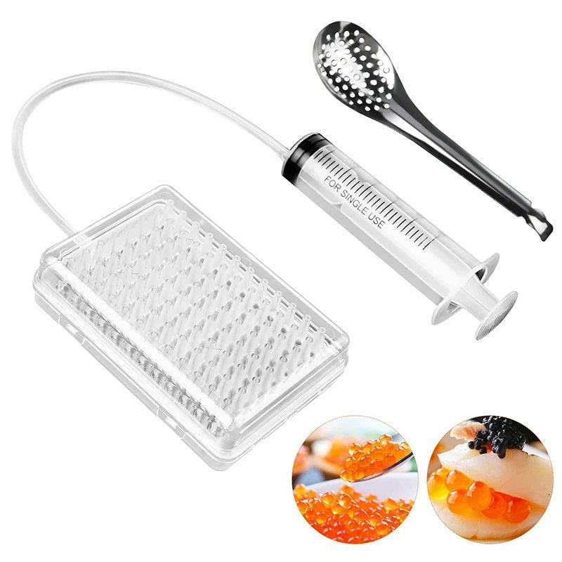 Caviar Maker Kit Spherification Dropper for Molecular Gastronomy