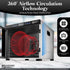 Magic Mill Food Dehydrator with 360° Airflow Technology and Digital Timer