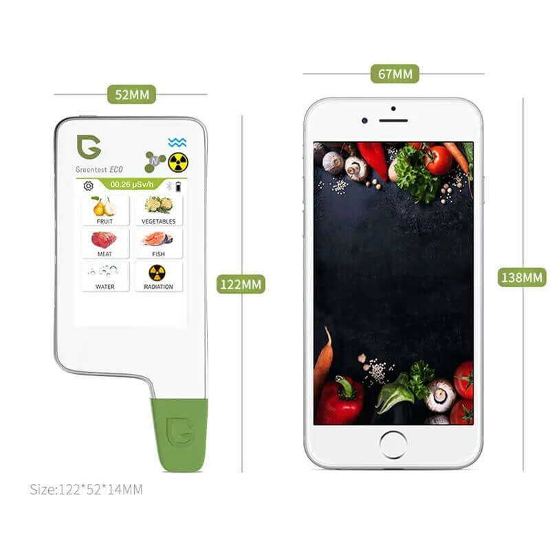 Greentest Eco 6 Radiation + Nitrate detector Fruit Vegetable Food Greentest Eco 6 Radiation + Nitrate detector Fruit Vegetable Food