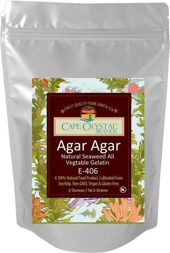 Cape Crystal Brands - Agar Agar Natural Seaweed All Vegetable Gelatin