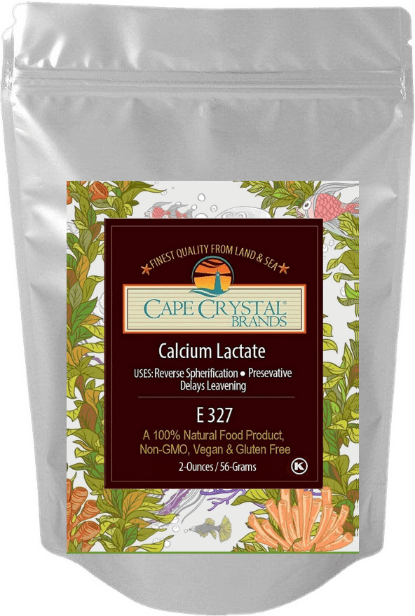 Cape Crystal Brands - Calcium Lactate as 100% Natural Product | Gluten-Free & Vegan