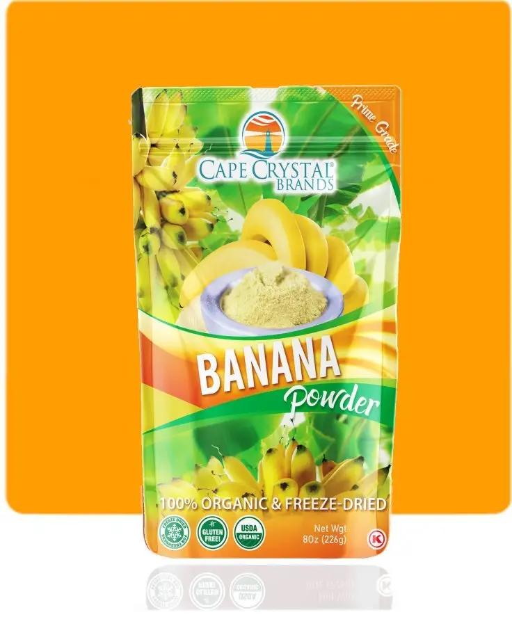 Cape Crystal Banana Powder Goodness – Freeze-Dried - Cape Crystal Brands
