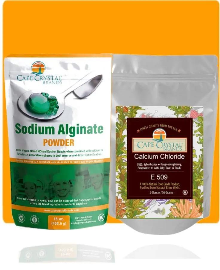 Cape Crystal Kappa Carrageenan Powder Food Grade Natural Thickener substitute for Gelatin - Kosher ( 8 oz)