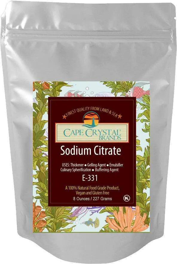 Cape Crystal Brands - Sodium Citrate - Spherification and Cheeses - 8 oz / 227 gm