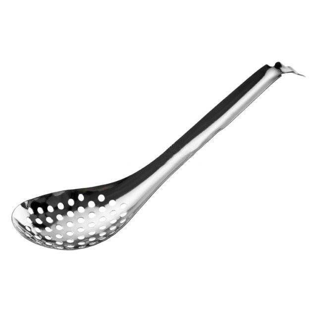 Cape Crystal Brands Stainless Steel Strainer Spoon for Spherification